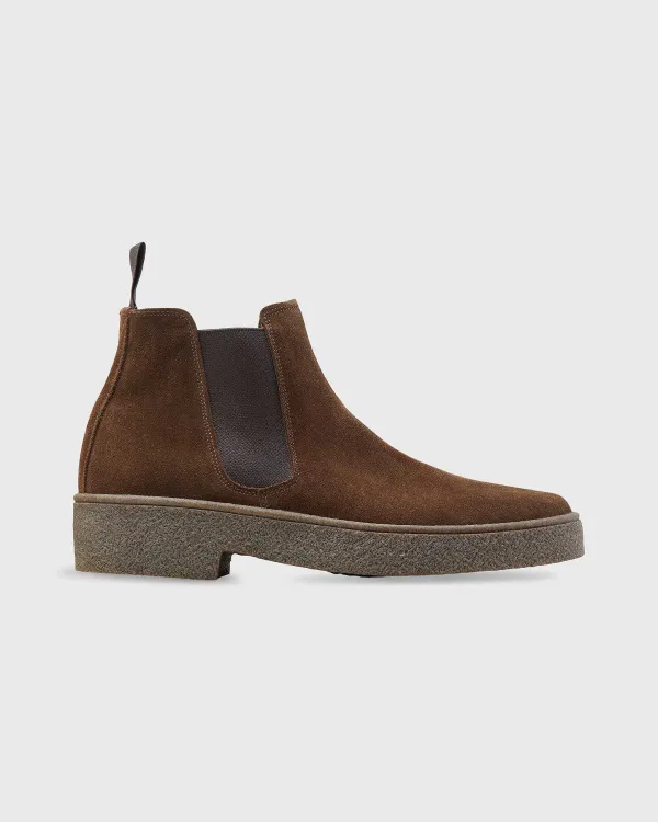 Best Sid Mashburn Adam Chelsea Boot Chocolate Suede