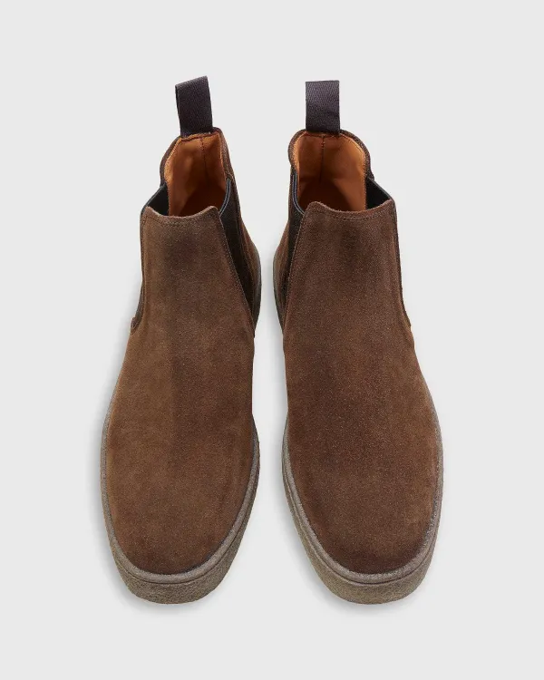 Best Sid Mashburn Adam Chelsea Boot Chocolate Suede