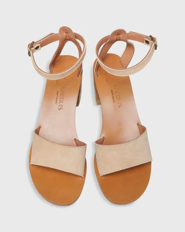 Cheap K. Jacques Albane Heel Tan Suede