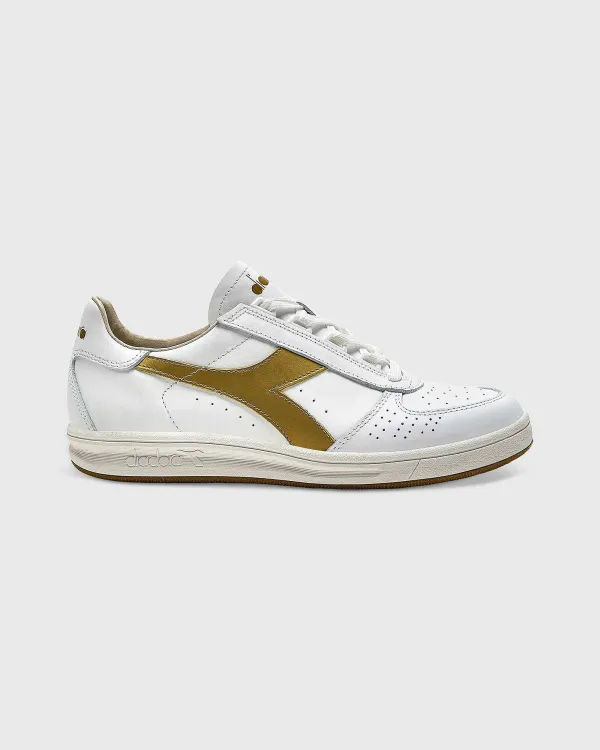 Fashion Diadora B.Elite H Italia Sport Sneaker White/Gold