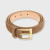 Flash Sale Mashburn 1" Belt Tobacco Suede