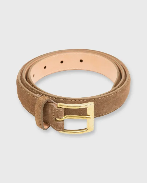 Flash Sale Mashburn 1" Belt Tobacco Suede