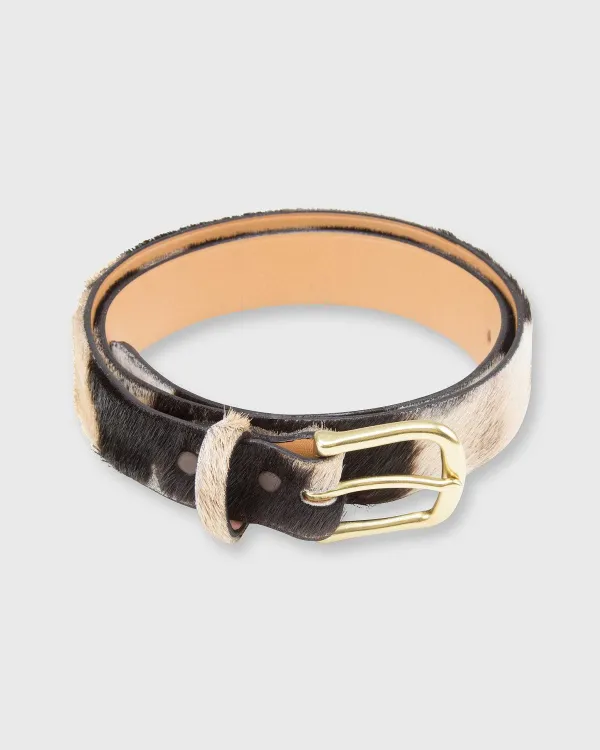 Sale Mashburn 1.25" Belt Zebra Hide