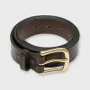 Shop Mashburn 1.25" Belt Chocolate Oil Pull-Up