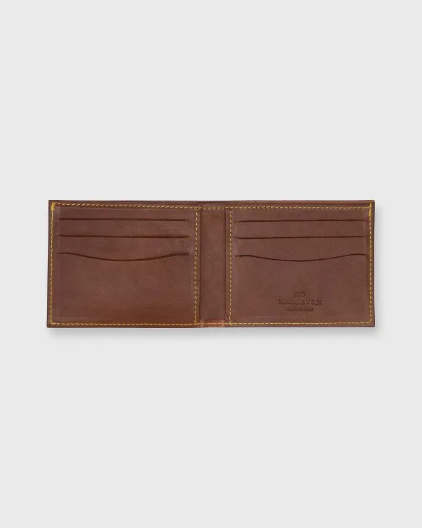 Shop Sid Mashburn Bi-Fold Wallet English Tan Leather