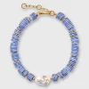 Shop Lizzie Fortunato Bilbao Collar Necklace Marine