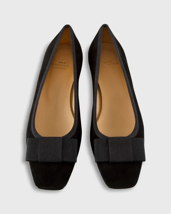 Online Ann Mashburn Bridgette Shoe Black Suede