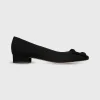 Best Sale Ann Mashburn Buckle Shoe Black Suede