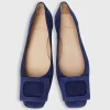 Discount Ann Mashburn Buckle Shoe Navy Suede