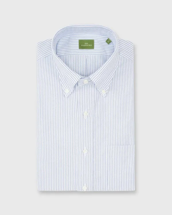 Shop Sid Mashburn Button-Down Dress Shirt Blue University Stripe Oxford