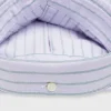 Fashion Sid Mashburn Button-Down Sport Shirt Lavender/Hunter Wide Stripe Oxford