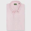 Flash Sale Sid Mashburn Button-Down Sport Shirt Sriracha University Stripe Oxford