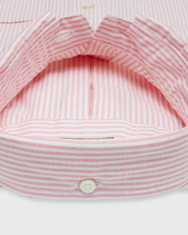 Flash Sale Sid Mashburn Button-Down Sport Shirt Sriracha University Stripe Oxford