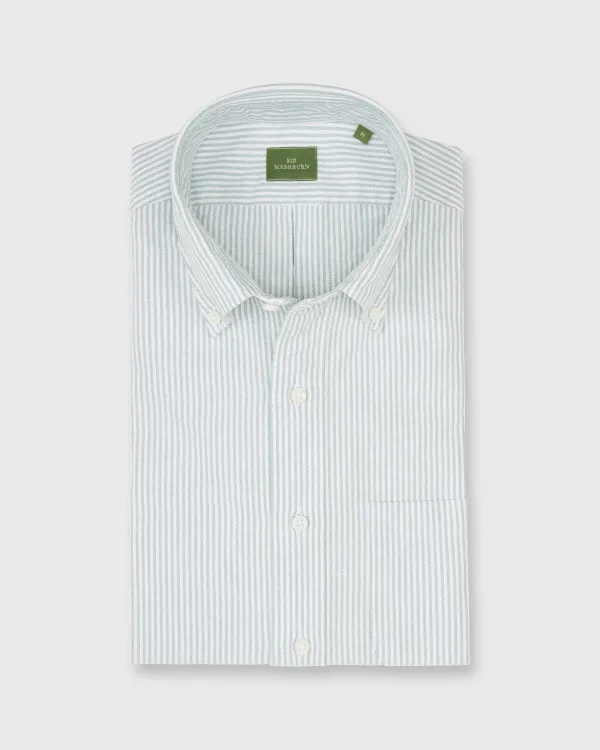 Flash Sale Sid Mashburn Button-Down Sport Shirt Lovat University Stripe Oxford