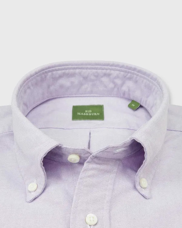 Best Sale Sid Mashburn Button-Down Sport Shirt Lavender Oxford