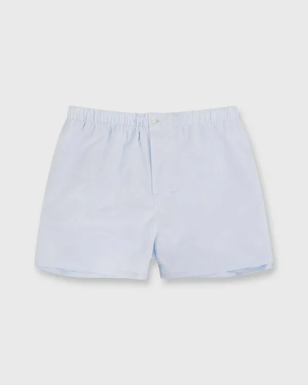 Discount Sid Mashburn Button-Front Boxer Short Sky Poplin