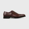 Hot Sid Mashburn Cap-Toe Oxford Dark Espresso Calfskin