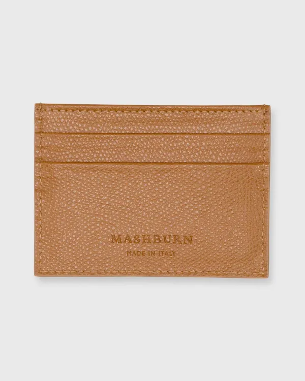 Online Mashburn Card Holder English Tan Leather