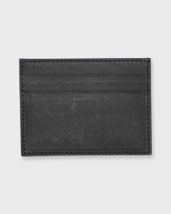 Online Mashburn Card Holder Navy Leather