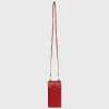 Shop Ann Mashburn Cell Phone Bag Red Leather