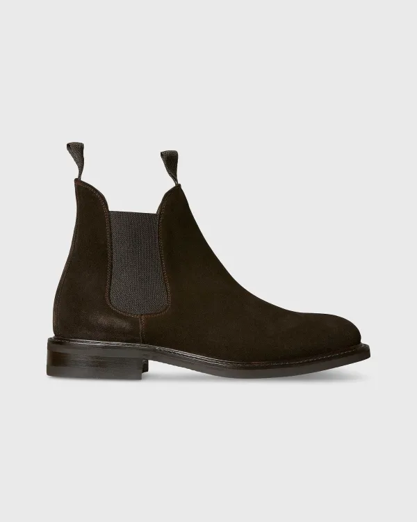 Cheap Sid Mashburn Chelsea Boot Bitter Chocolate Suede