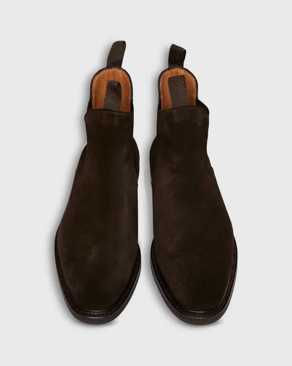 Cheap Sid Mashburn Chelsea Boot Bitter Chocolate Suede