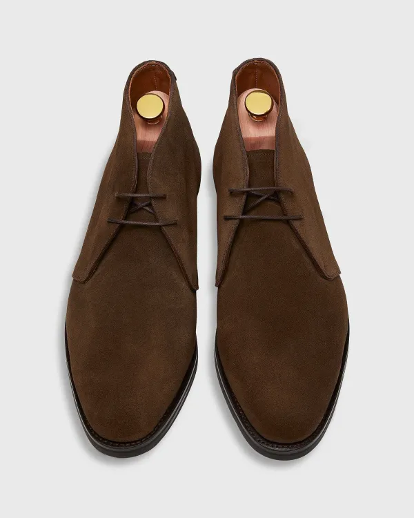 Outlet Sid Mashburn Chukka Boot Chocolate Suede