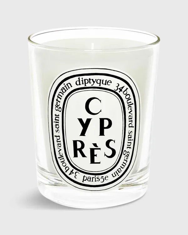 Hot Diptyque Classic Scented Candle Cypres