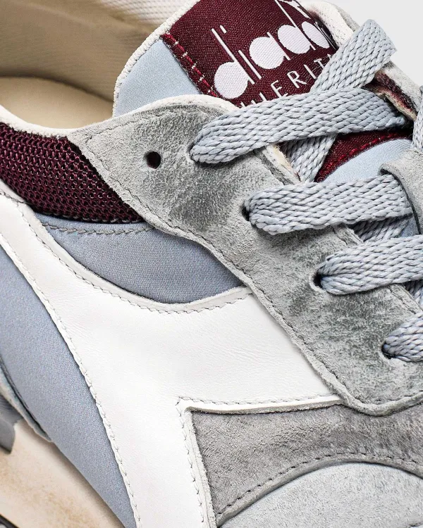 Online Diadora Conquest Pigskin Sw Sneaker Quarry