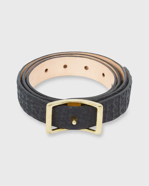 Clearance Mashburn 1" Conroy Belt Black Sharkskin