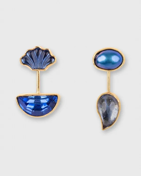 Sale Grainne Morton Detachable Drop Earrings Blue