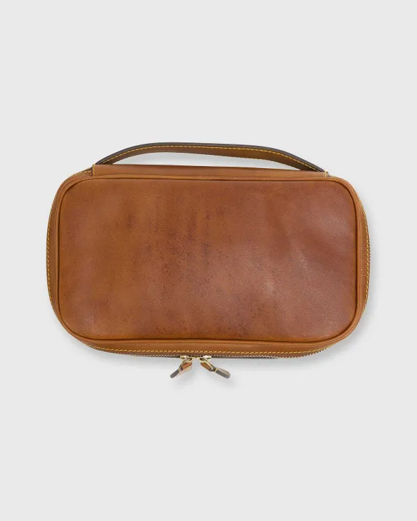 Best Sid Mashburn Dopp Kit Tan Leather