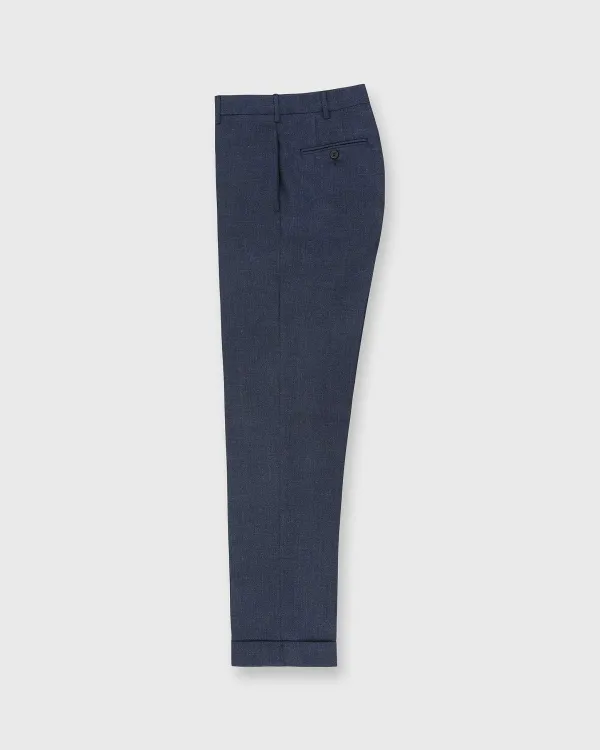 Clearance Sid Mashburn Dress Trouser Air Force Blue High-Twist