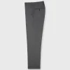 Hot Sid Mashburn Dress Trouser Mid-Grey Wool Hopsack