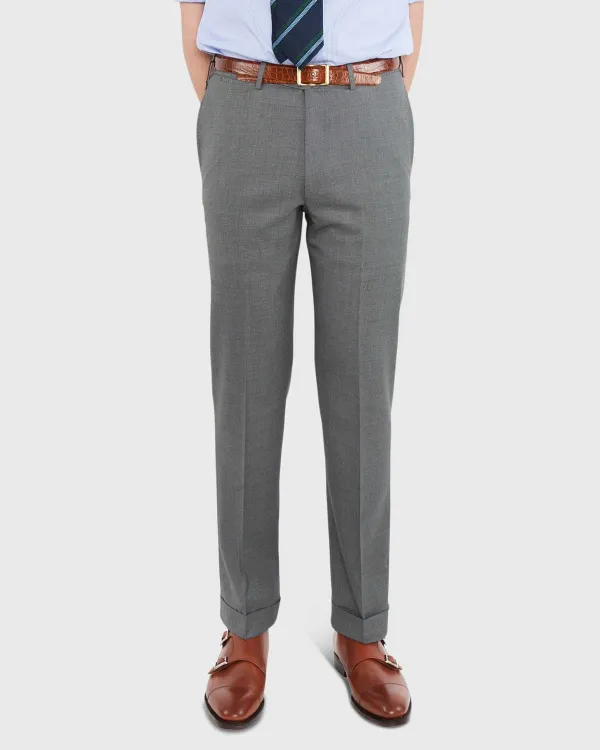 Online Sid Mashburn Dress Trouser Oxford Grey Lightweight Twill