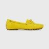 Online Ann Mashburn Driving Moccasin Yellow Suede