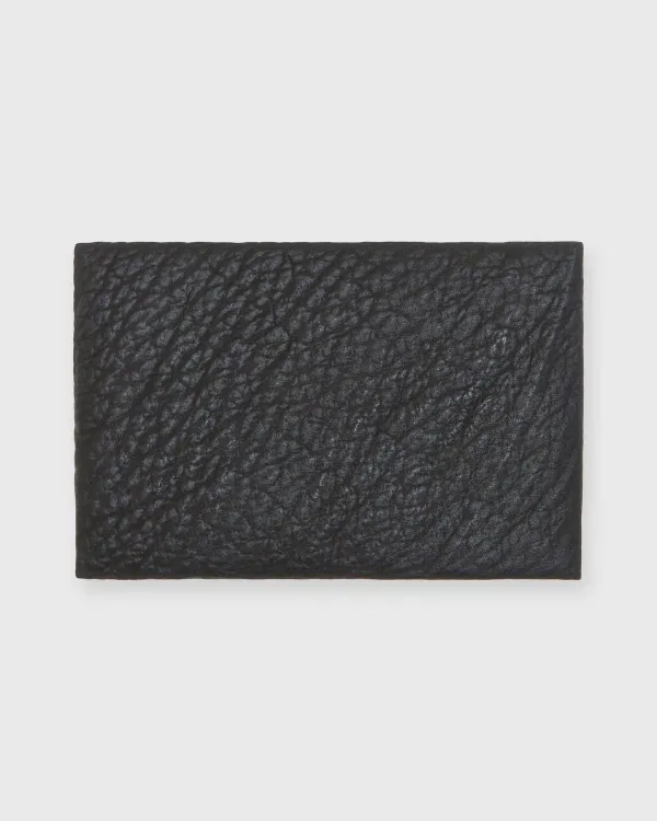 Hot Mashburn Envelope Card Holder Chocolate Sharkskin