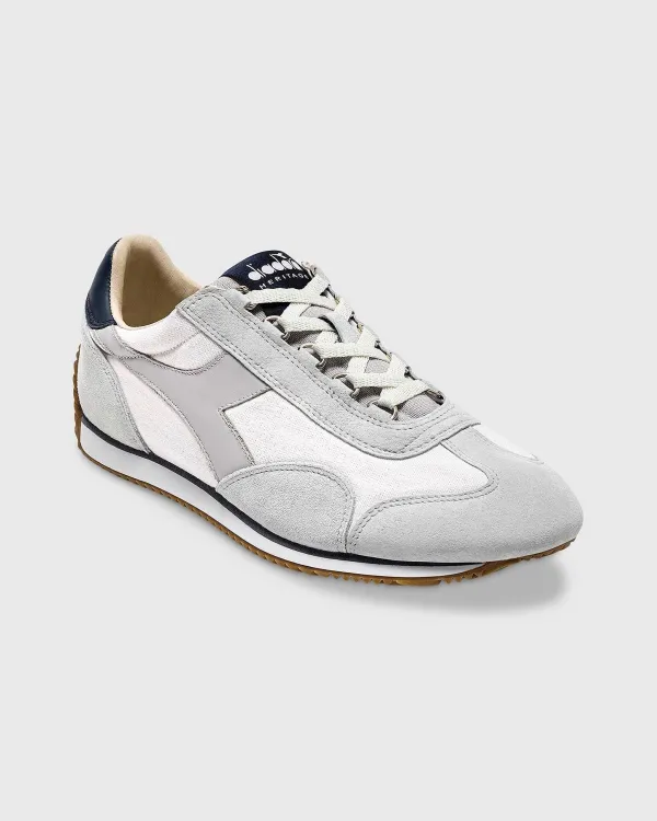 Shop Diadora Equipe H Canvas Stone Wash Sneaker Sky Blue Diamond