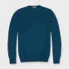 Discount Sid Mashburn Fine-Gauge Crewneck Sweater Cypress Cashmere