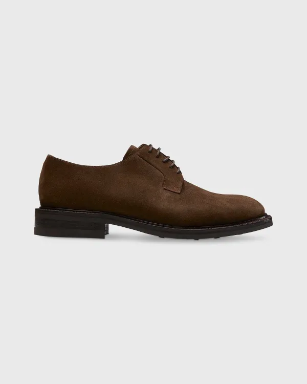 Hot Sid Mashburn Five-Eyelet Blucher Chocolate Suede