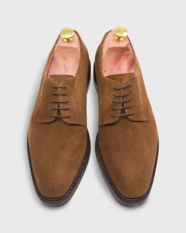 Discount Sid Mashburn Five-Eyelet Blucher Snuff Suede