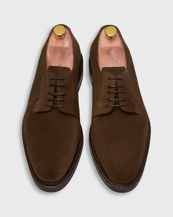 Hot Sid Mashburn Five-Eyelet Blucher Chocolate Suede