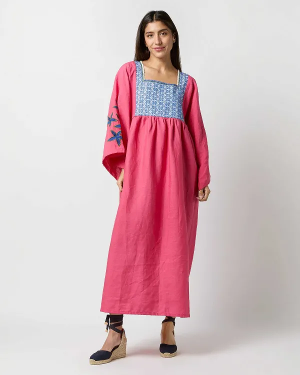 Flash Sale Nina Leuca Fly Dress Fuchsia/Blue