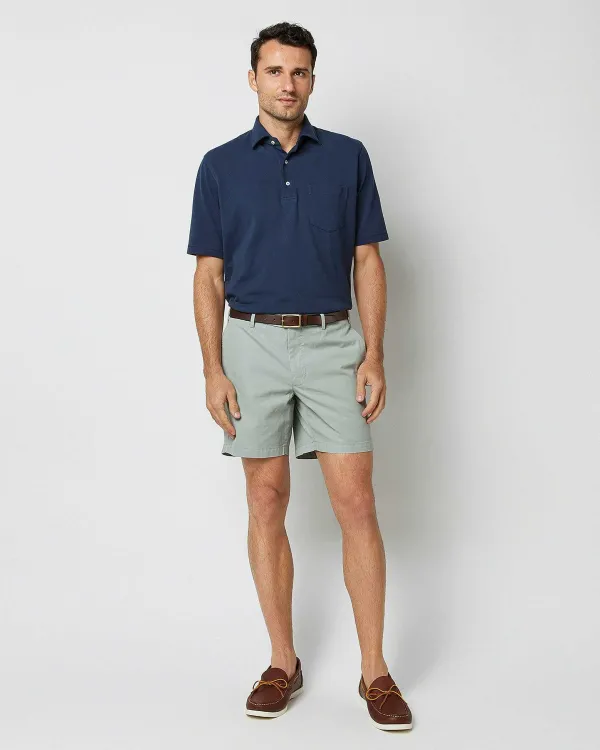 Cheap Sid Mashburn Garment-Dyed Short Sage Ap Lightweight Twill