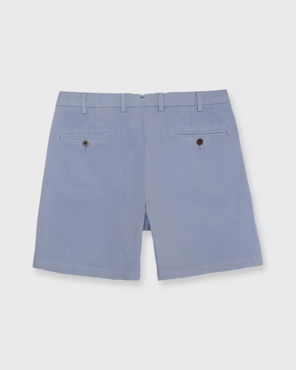 Cheap Sid Mashburn Garment-Dyed Short Dusty Blue Ap Lightweight Twill