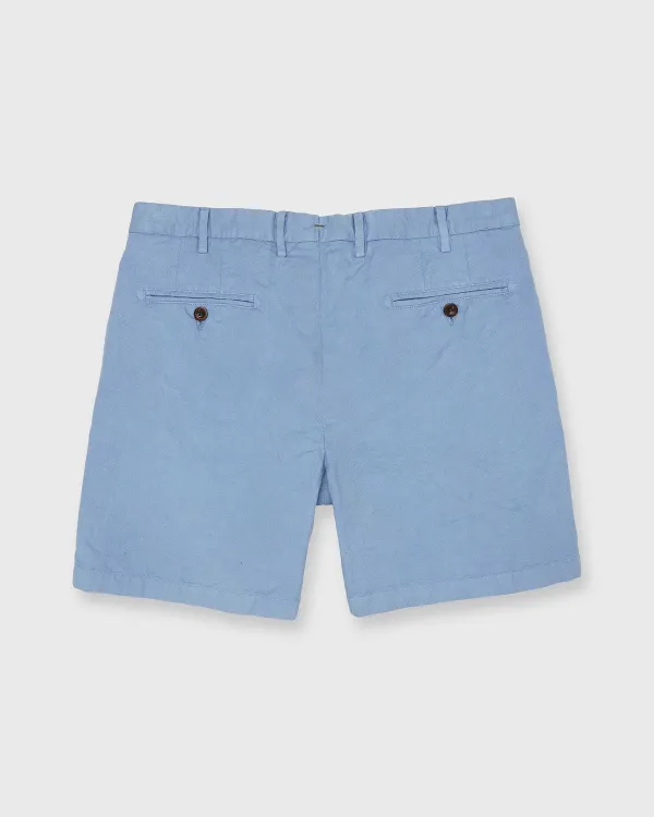 Discount Sid Mashburn Garment-Dyed Short Cornflower Cotolino Twill