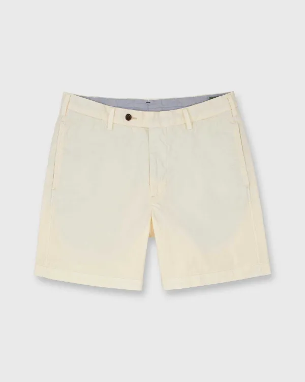 Best Sid Mashburn Garment-Dyed Short Pale Yellow Ap Lightweight Twill