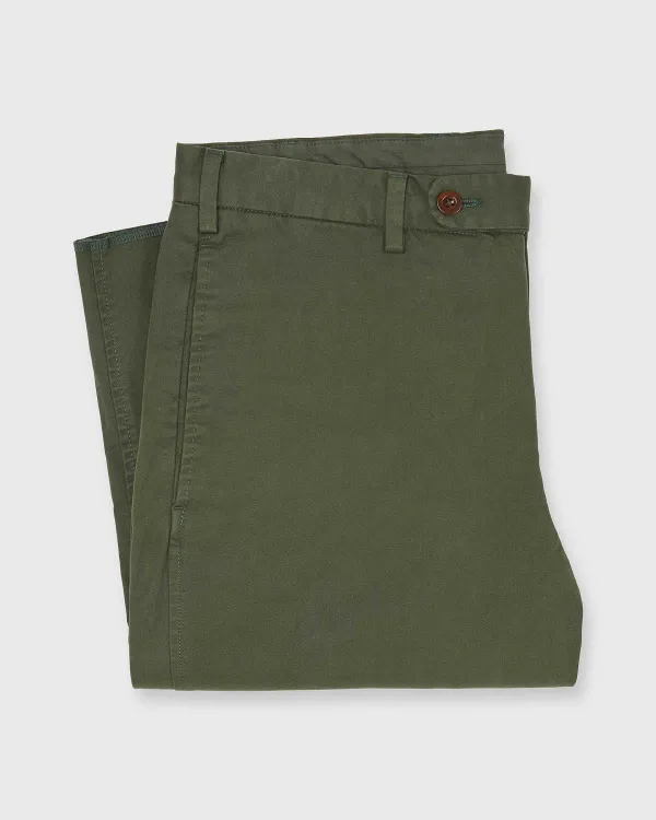 Best Sale Sid Mashburn Garment-Dyed Sport Trouser Spruce Ap Lightweight Twill