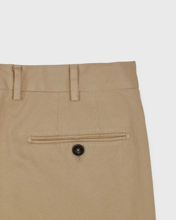 Discount Sid Mashburn Garment-Dyed Sport Trouser Khaki High Ridge Twill