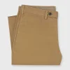 Hot Sid Mashburn Garment-Dyed Sport Trouser British Khaki High Ridge Twill